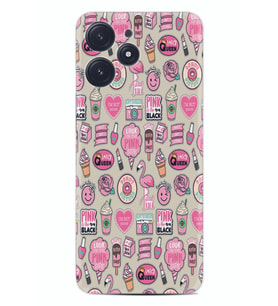 Xiaomi Poco M6 Pro 5G Kılıf Desenli Silikon Donut Flamingo 1415