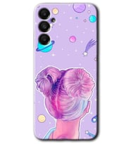 Galaxy A05s Kılıf HD Desen Baskılı Kılıf - Uzaylı Kız