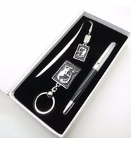 Wings Poly C81 Atatürk Roller Kalem + Anahtarlık + Zarf Açacağı İsme Özel Set (Karışık)