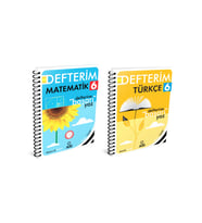Arı Yayıncılık 2024-2025 Arı Yayıncılık 6. Sınıf Matematik Türkçe Defter Set 2 Kitap ! (Çok Renkli)