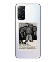 Xiaomi Redmi Note 11 PRO Uyumlu How I Met Your Mother Tasarımlı Şeffaf Telefon Kılıfı