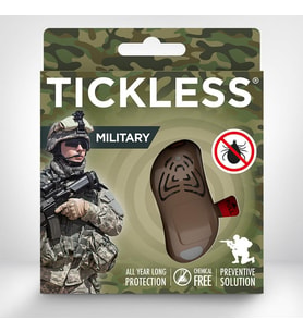 Tickless Military Ultrasonik Kene ve Pire Kovucu Askeri Taktik Cihaz Kahverengi