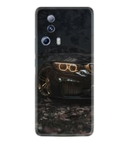 Xiaomi Mi 13 Lite Kılıf Silikon Desen Özel Seri Black Car 1768