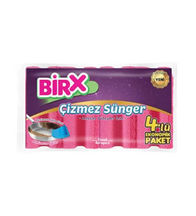 BİRX ÇİZME SÜNGER 4 LÜ