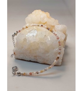 Opal Taşı Küp Şekilli 2.5mm Bileklik (45310)