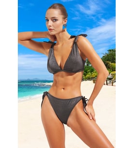 Simli Tasarım Bikini Takımı UV Korumalı Su Sporları İçin Hızlı Kuruyan Yüksek Konfor