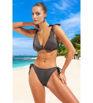 Simli Tasarım Bikini Takımı UV Korumalı Su Sporları İçin Hızlı Kuruyan Yüksek Konfor