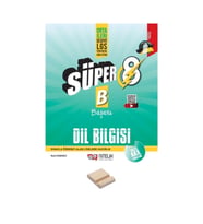 LGS 8. Sınıf Yeni Nesil B Serisi Süper DilBilgisi Soru Bankası