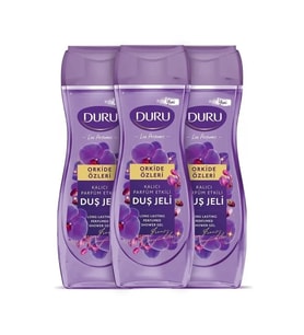 DuruDuru Lux Perfumes orchid Özleri Duş Jeli 3x450ml