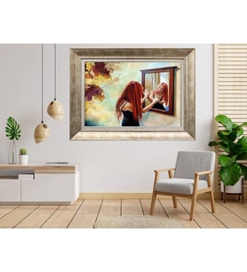 Gümüş Çerçeveli Tablo nb815