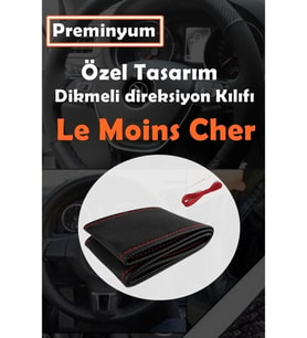 Suzuki XL-7 Uyumlu Oto Direksiyon Kılıfı Kırmızı Dikiş Estetik Görünüm Yüksek Kalite
