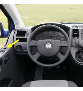 VW Transporter T5 2004-2010 Dış Dikiz Aynaları Ayar Düğmesi 7E1959565A