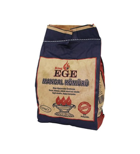 1.5 kg Mangal Kömürü - Çıra Hediyeli - Meşe Kömürü