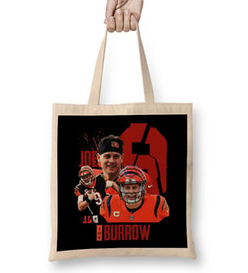 Joe Burrow 9 Bez Çanta Uzun Saplı