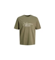 Jack & Jones Erkek Günlük T-shirt - 12235487 (Haki)