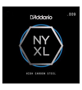 Daddario NYS009 Elektro ve Akustik Tek Tel  NY Steel, .009