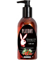 Playboy Strawberry Aromaterapi Massage Oil Çilek Aromalı Vücut Masaj 120 Ml