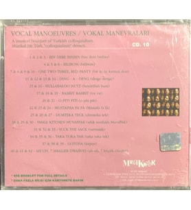 (Müzik CD si - Plak Değildir) CD Volkan Gücer Vocal Manoeuvres Açılmamış Jelatininde CD
