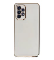 Newface Samsung Galaxy A52 Kılıf Volet Silikon - Beyaz