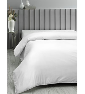 Çift Kişilik 200x220 Nevresim Yorgan Kılıfı - Beyaz