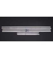 OPEL CORSA D UYUMLU CAM ÇITASI 6 PARÇA 2006-2015 PASLANMAZ KROM