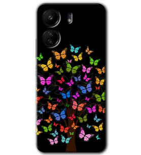 Xiaomi Redmi 13C Kılıf HD Desen Baskılı Kılıf - Cacti Prairies