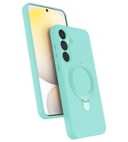 Galaxy A35 5G Regal Magsafe Standlı Kapak - Su Yeşili