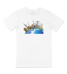 Travel To World 2 Tişört