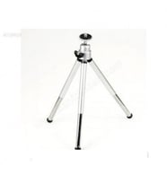 Metalik Renk Tripod 3 Yönlü Profesyonel Mini