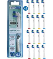 3D Maxcare - 3 Boyutlu Temiizlik Oral B Şarjlı Diş Fırçası Yedek Başlığı - 16 Adet Yedek Başlık