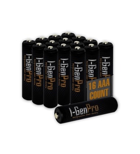 I-Gen Pro P134 16 Adet AAA 1100 mAh Şarj Edilebilir İnce Kalem Pil 1.2V Ni-MH Şarjlı Pil