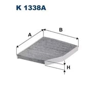 FILTRON K1338A Polen Filtresi (Karbonlu) 1839688