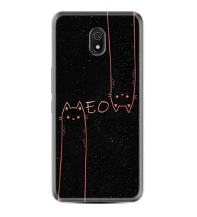 Xiaomi Redmi 8A 8 Pro 9C 9T 10C 11T Pro Kılıf Desenli Silikon Meow 1657