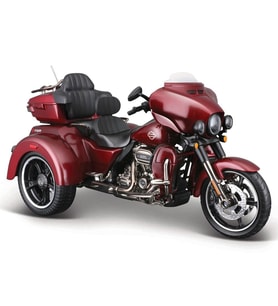 Maisto Harley-Davidson 2021 CVO TRI Glide Model Motosiklet - Bordo