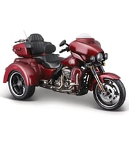 Maisto Harley-Davidson 2021 CVO TRI Glide Model Motosiklet - Bordo