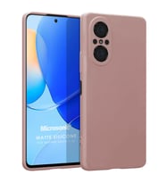 Microsonic Matte Silicone Huawei Nova 9 SE Kılıf Rose Gold