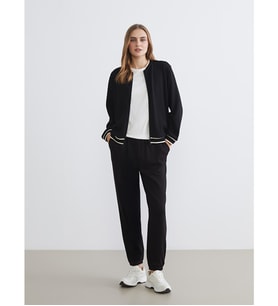 LCWAIKIKI Basic Siyah Soft Touch Kadın Jogger Eşofman Altı