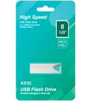 Elba 8GB Metal 3.2 USB Flash Bellek