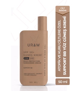 Support BB Yüz Güneş Kremi SPF 50 Ton Eşitleyici & Yüksek Koruma 50 ml