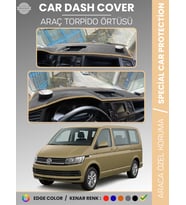 VOLKSWAGEN TRANSPORTER T6 (2015-2020) Torpido Örtüsü Ön Göğüs Koruma Torpido Koruma Tam Uyum