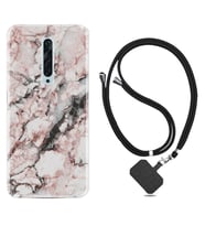 Oppo Reno 2Z 4 Lite 4 Pro 5 6 7 A31 Kılıf Boyun Askılı Silikon Colorfull Marble 2 1389