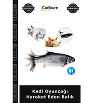 Özel Üretim Evcil Hayvan Eğlenceli Aktif Kedi Oyuncağı Hareket Eden Balık