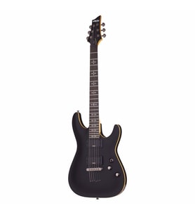 Schecter Demon-6 Elektro Gitar (Aged Black Satin)