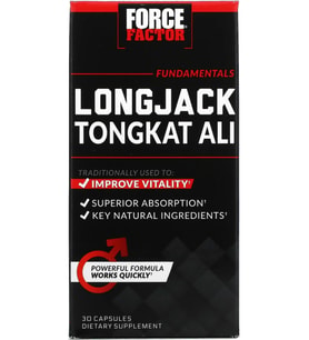 Force Factor Longjack Tongkat Alı 500 Mg 30 Capsules