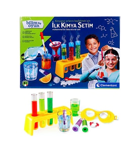 Clementoni Bilim Ve Oyun İlk Kimya Setim Eğitici Laboratuvar Seti Oyuncak