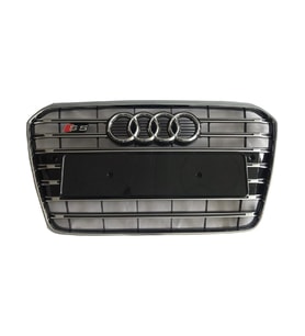 audi a5 (2012-2015) uyumlu krom-siyah s5 panjur