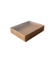 Asetat Kapaklı Karton Kutu 12X15X3 (25 Adet)  Kraft