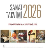 Sanat Takvimi 2026 Duvar Takvimi