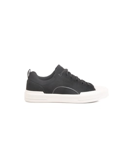Pierre Cardin Gri Hakiki Deri Erkek Sneaker 23Corvet M (Siyah)