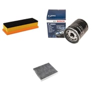 Bosch Filtre Bakım Seti Fiat Punto Evo 1.4 Benzinli 77 Beygir Hava + Yağ F. + Polen Filtre Bosch
